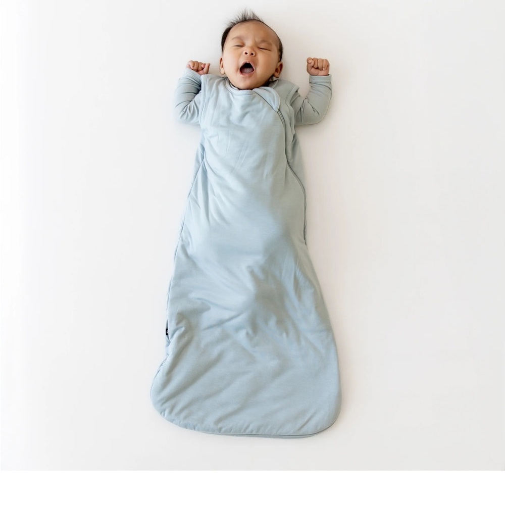 Cozy Blue Baby Sleep Sack (kyte)